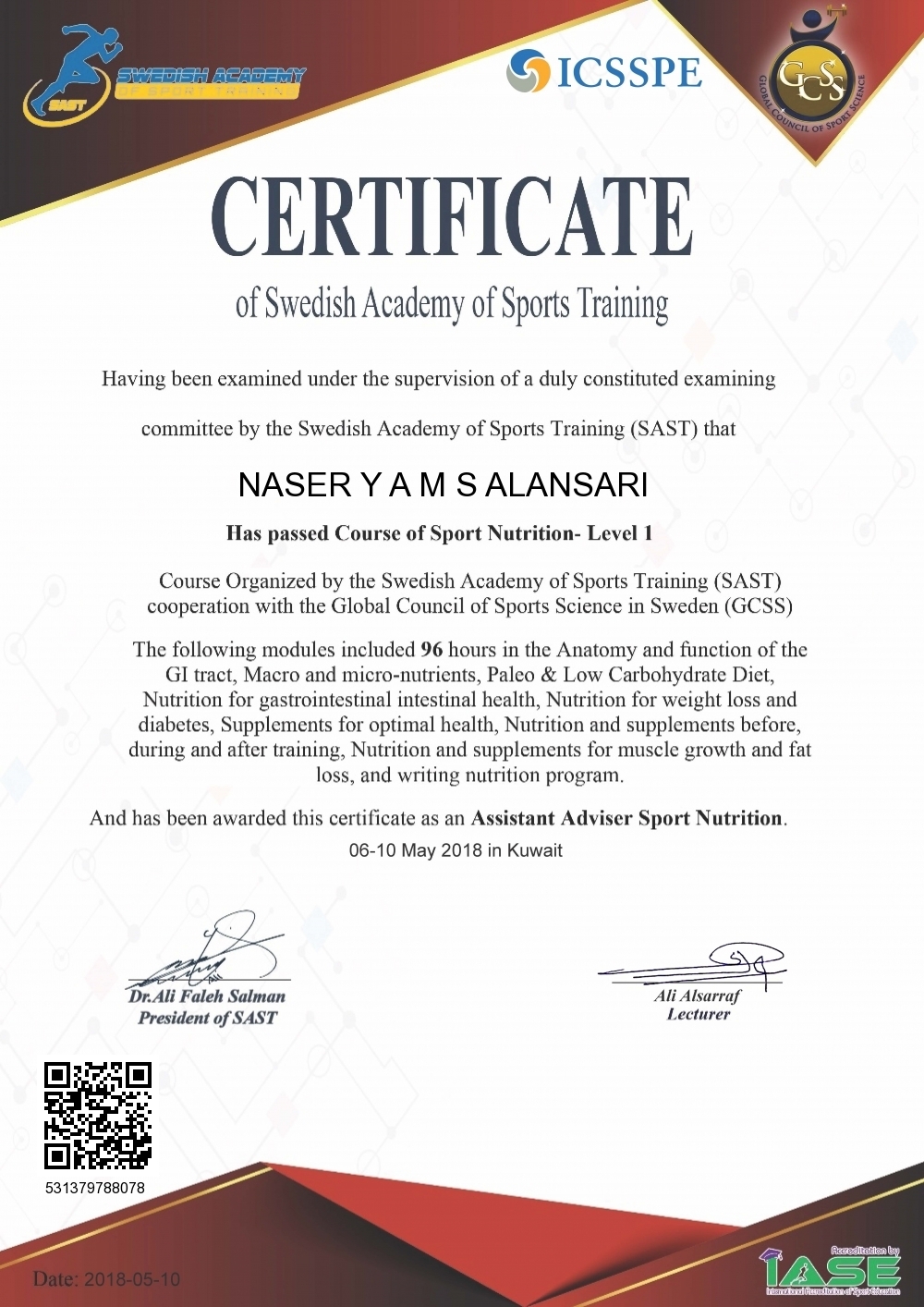 Naser Y A M S AlAnsari